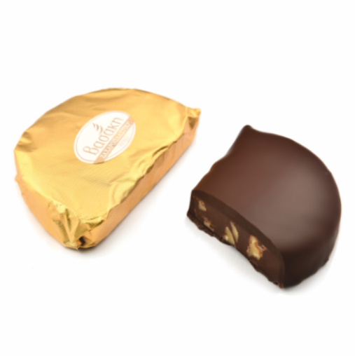 Schokoladenriegel mit Walnüssen